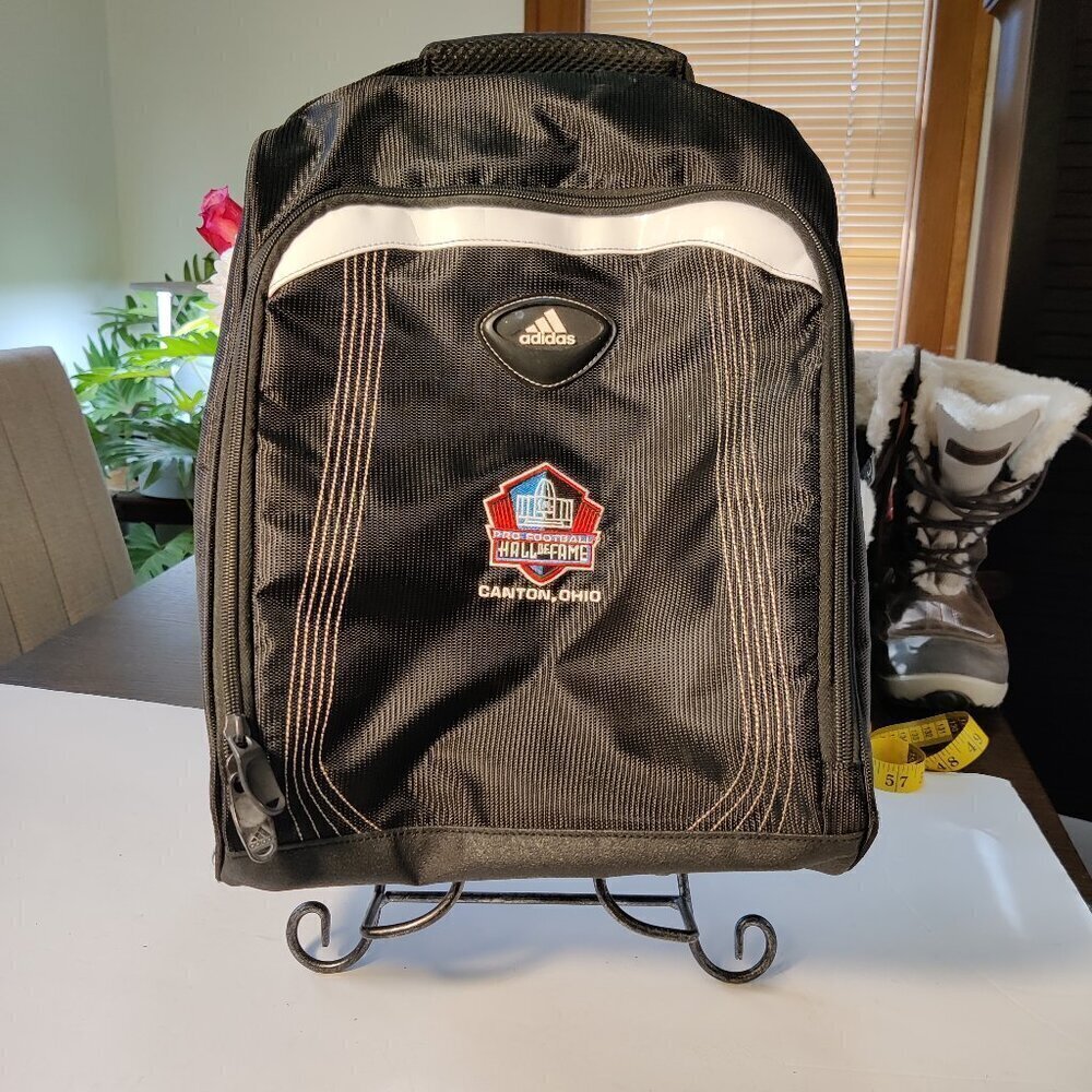 Adidas football shoebag from the estate of Pro-Football Hall of famer Lem Barney